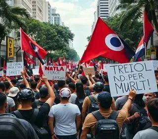 protesto PL da Dosimetria