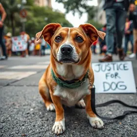 justiça pelo cão Orelha