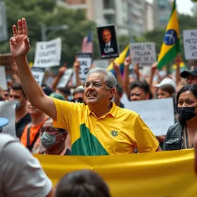 ato contra Lula e ministros do STF