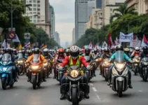 motociclistas protesto SP