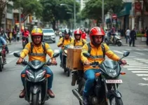 espaço público para motoboys