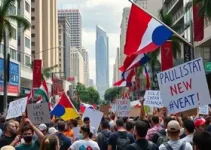 Direita ocupa a Paulista no 1º de Maio