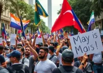 grupo conservador Avenida Paulista 1º de Maio