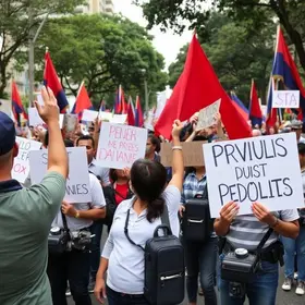 professores em greve