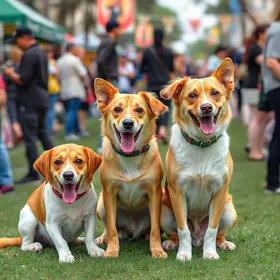 cães e gatos resgatados