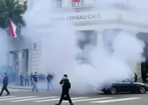 fumaça consulado italiano Avenida Paulista