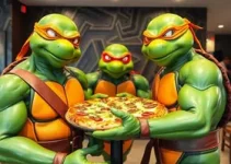 pizzaria das Tartarugas Ninja