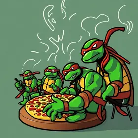 pizzaria das tartarugas ninja