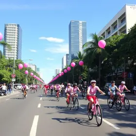 pedalada rosa