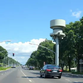 radar na Avenida Duque de Caxias