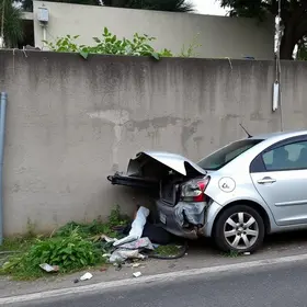 carro desgovernado