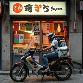 delivery de comida japonesa clandestino