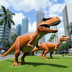 dinossauros em realidade virtual