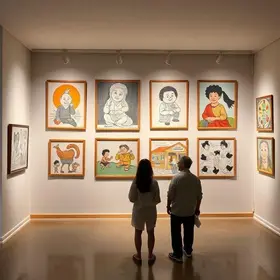 exposição cartunistas