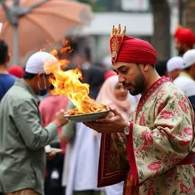 festivais de cultura árabe e japonesa