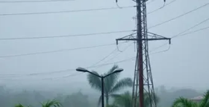alerta amarelo de chuvas intensas
