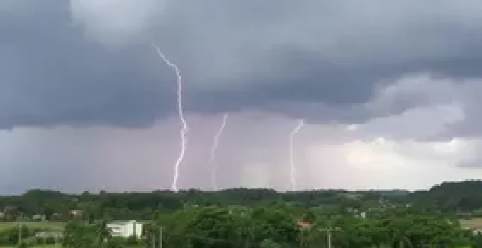 INMET alerta de tempestade em Campinas