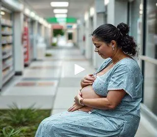 mulher dá à luz na calçada em Salto