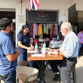 reunião com comerciantes da Bela Vista