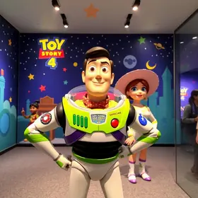 exposição de Toy Story