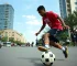 vivência de futebol de rua
